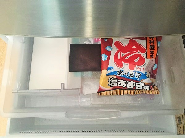 冷やされたポテトチップス