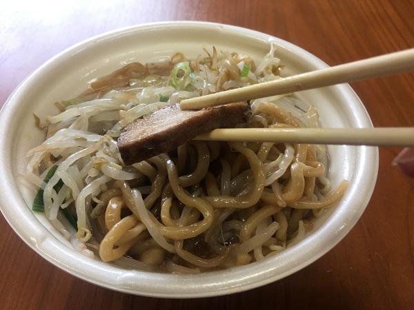 柔らかなチャーシュー。もっと食べたい。