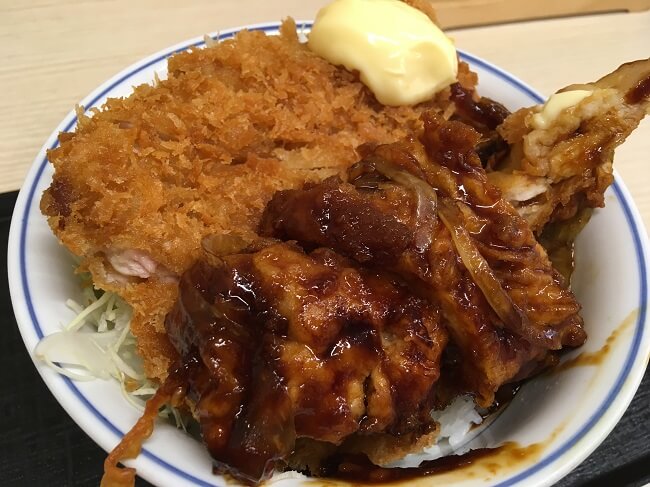 揚げ物on揚げ物