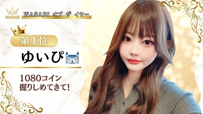 年間ランキング第1位:ゆいぴ(Activation Group「bestie」代表)