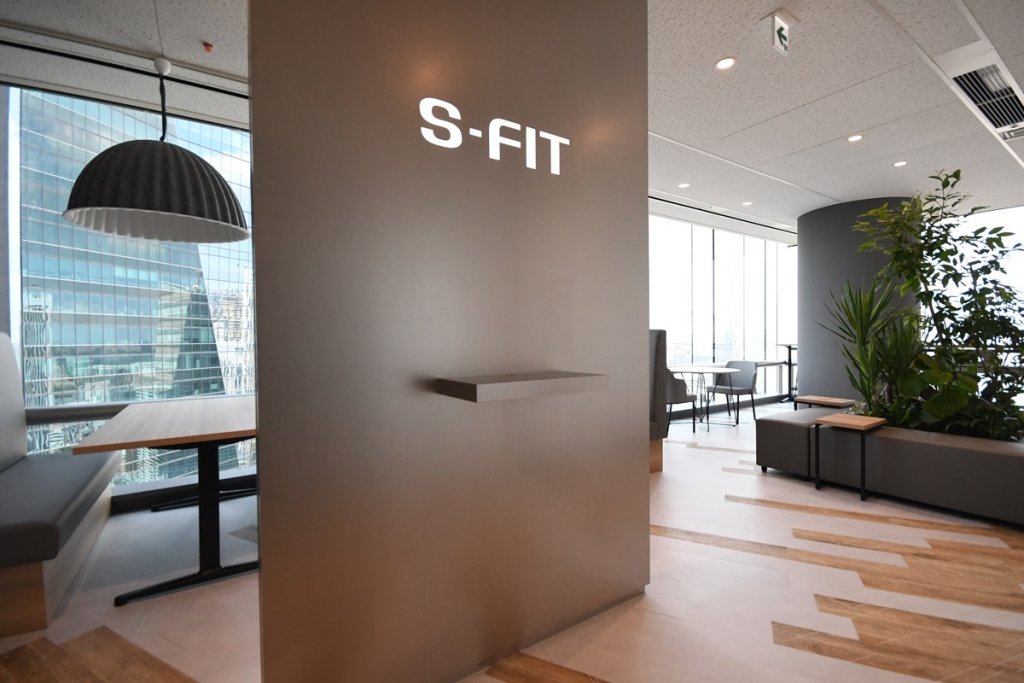 S-FIT本社（東京・六本木）のエントランス